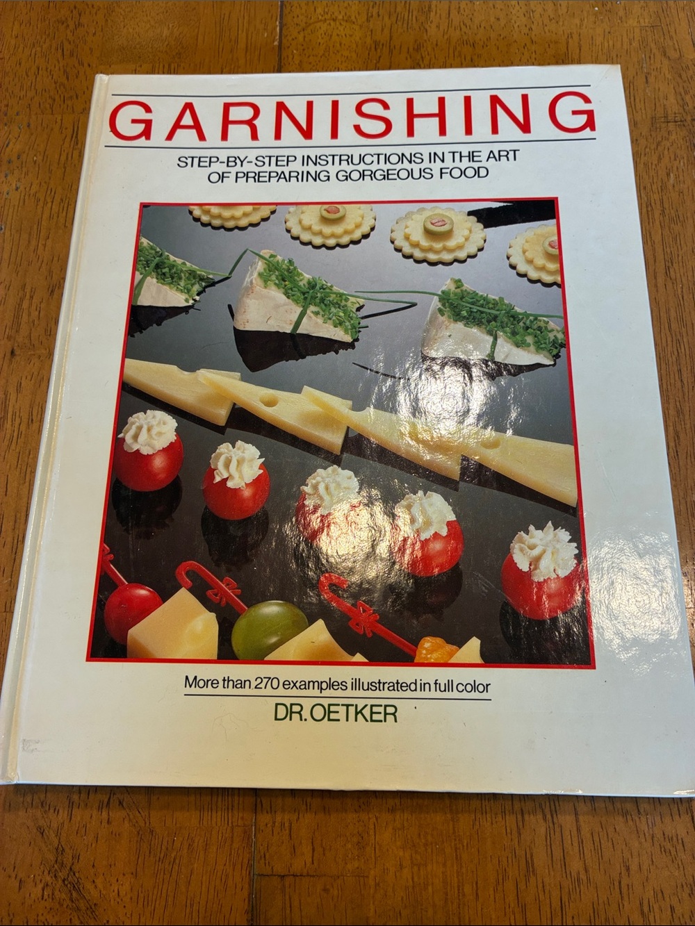 Vintage Garnishing Cookbook